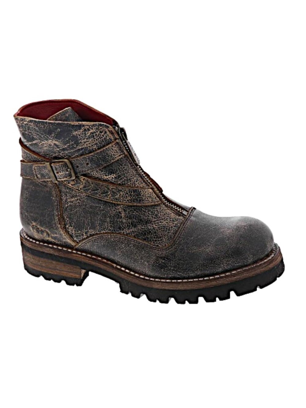 BED/STU Dessa Booties -Black Rustic- - Picture 4 of 6